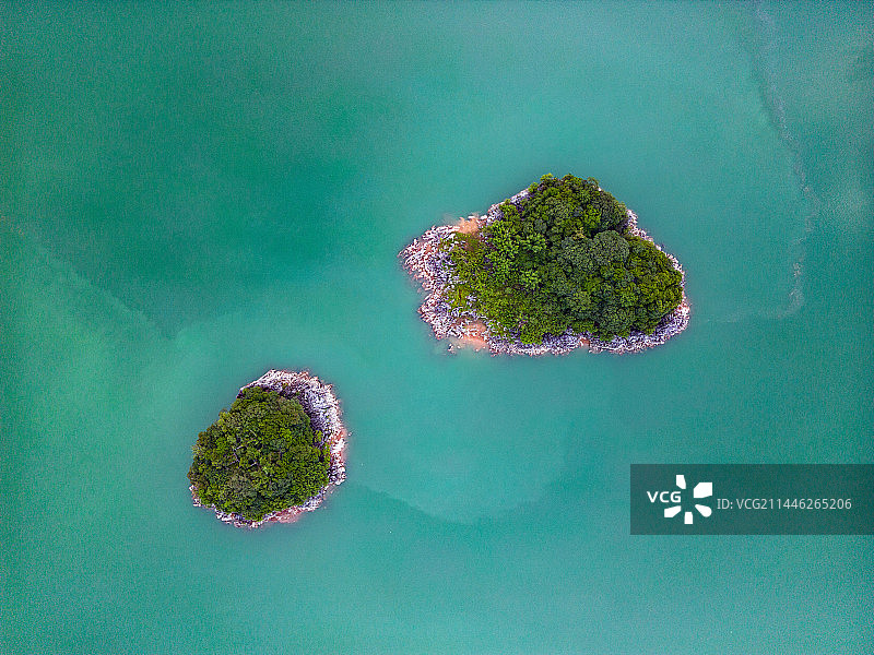 清远桃花湖图片素材