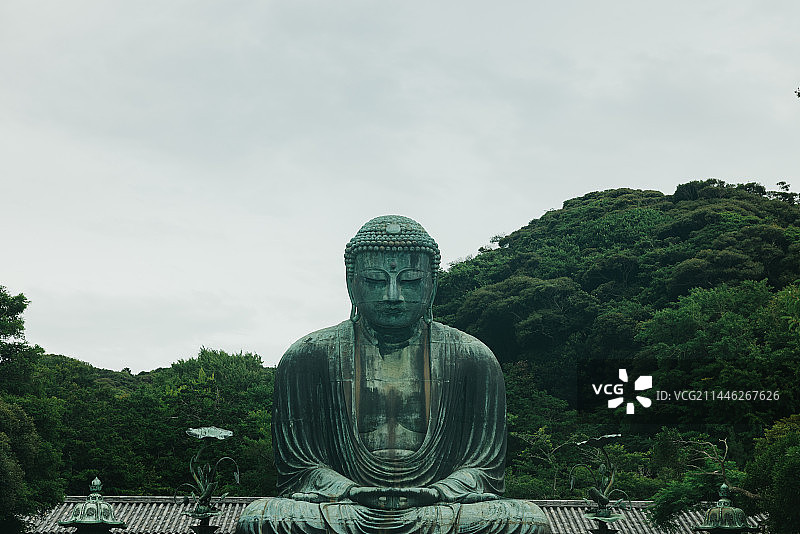 高德院镰仓大佛图片素材