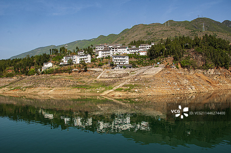 重庆巫山城市建筑拍摄图片素材