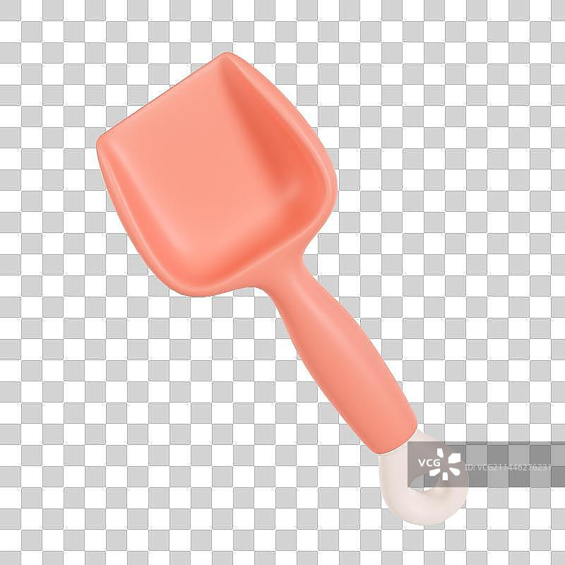 3D立体挖沙工具夏天玩沙子元素图片素材