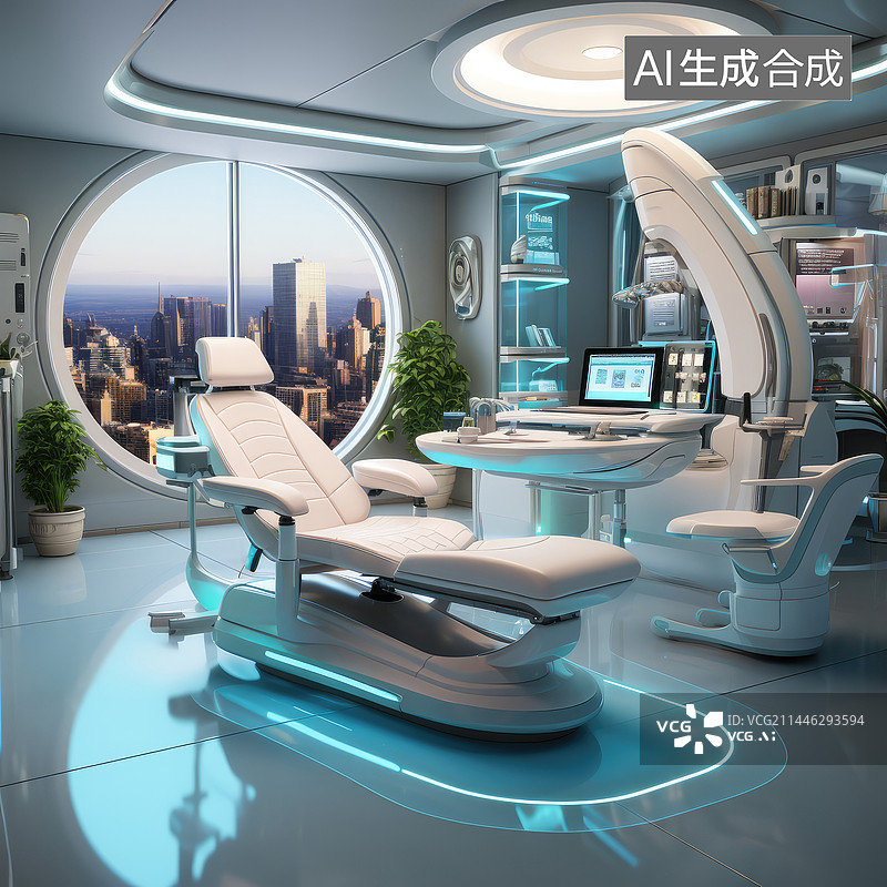 【AI数字艺术】现代牙科诊所系列图片素材