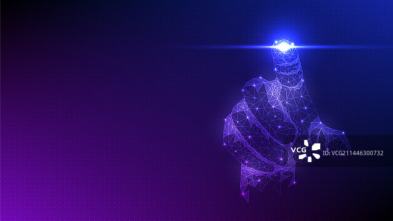 触摸未来界面技术图片素材