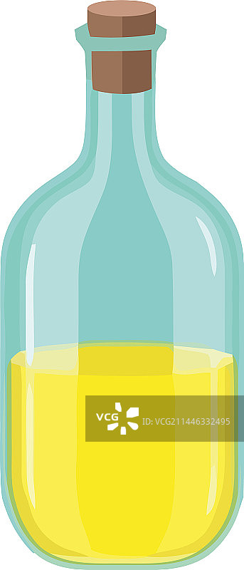透明瓶装新鲜液体图片素材