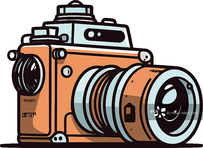 象征历史的旧相机设备图片素材