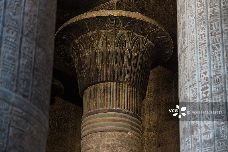 埃及阿拜多斯一世神庙图片素材