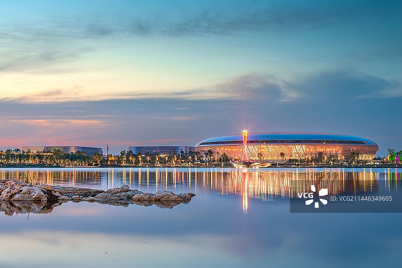 成都世界大学生运动会主体育场图片素材