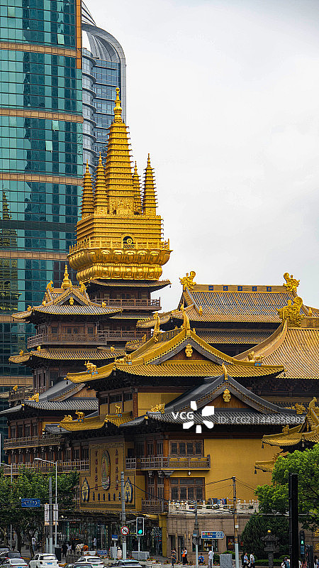 静安寺图片素材