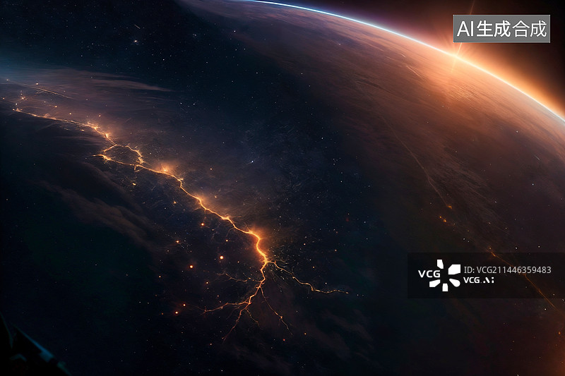 【AI数字艺术】地球家园图片素材