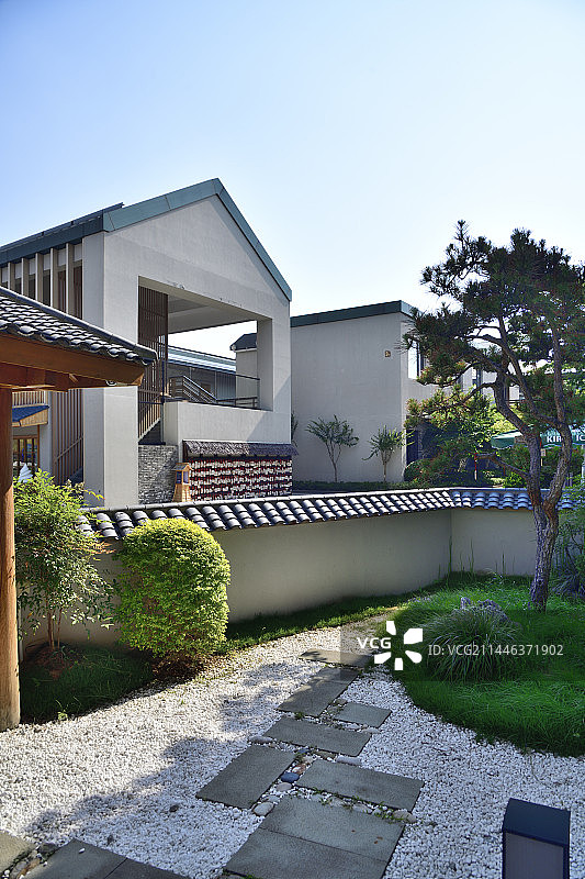 日式庭院图片素材