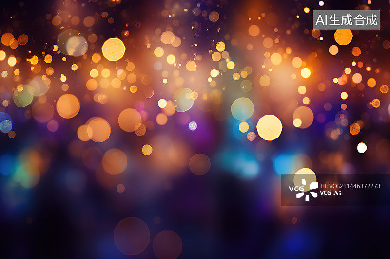 【AI数字艺术】美丽的光斑图片素材