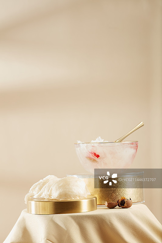 冰糖炖燕窝图片素材