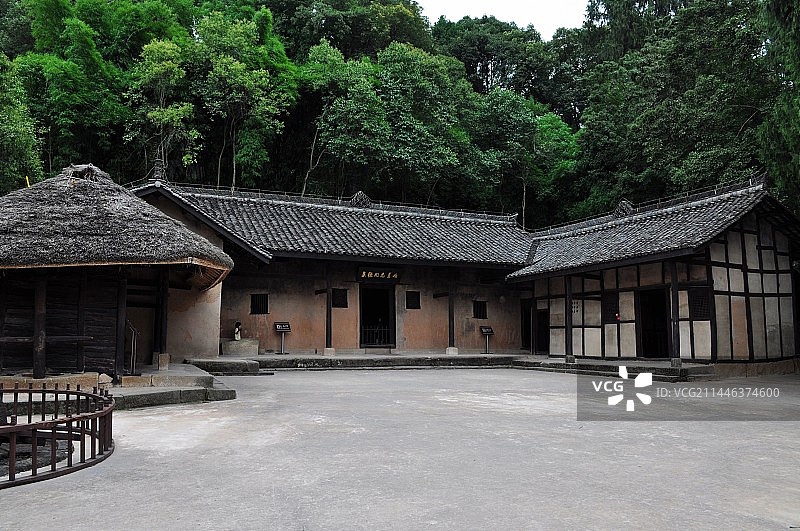 仪陇朱德故居图片素材