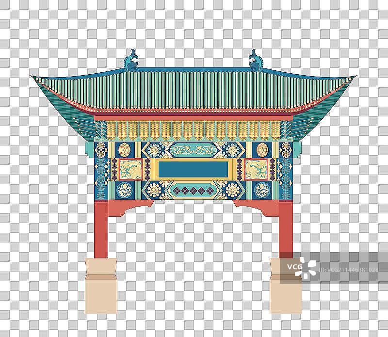 国风地标系列—天津古文化街图片素材