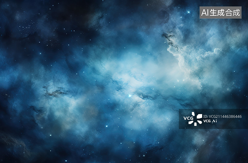 【AI数字艺术】星空夜景全帧拍摄图片素材