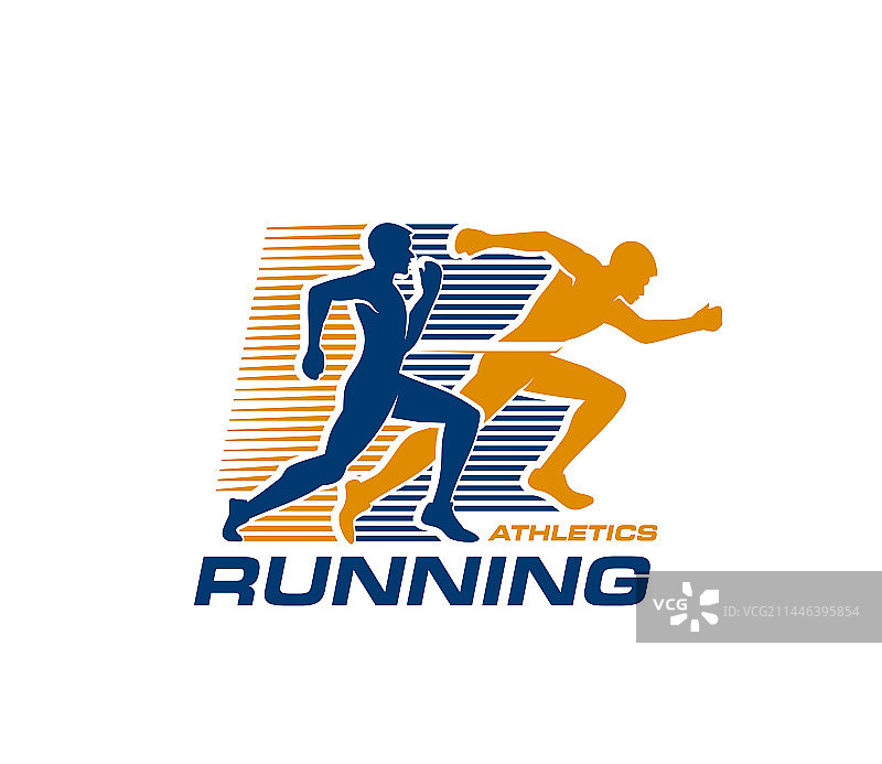 马拉松比赛跑步运动图形图标图片素材