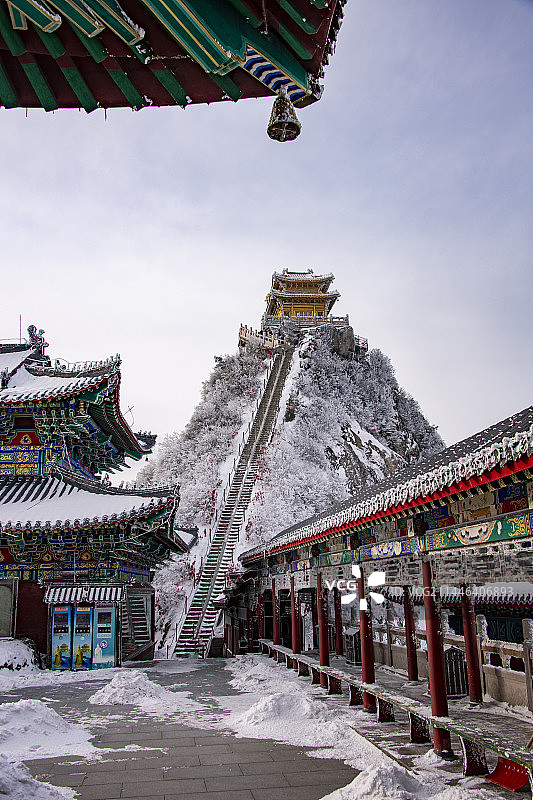 洛阳老君山玉皇顶图片素材