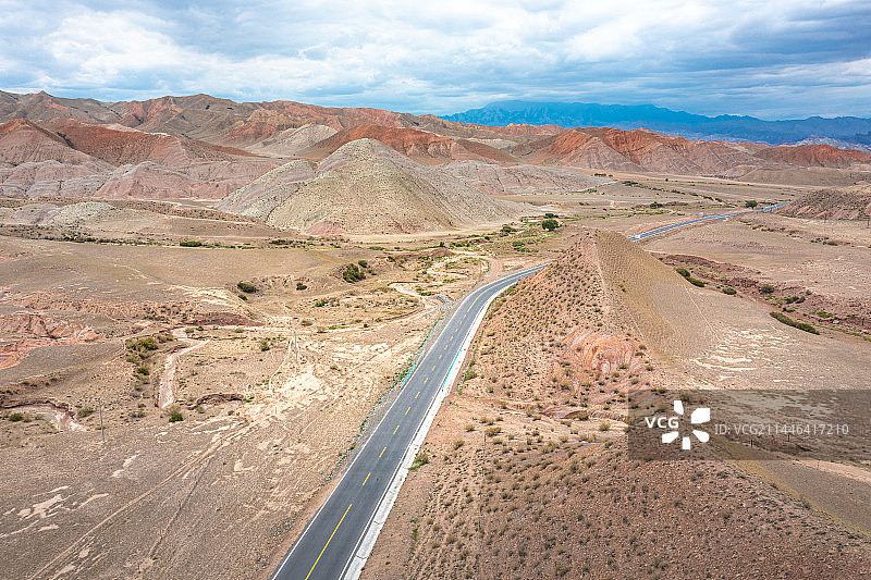 独山子大峡谷   丹霞   s101公路 硫磺沟图片素材