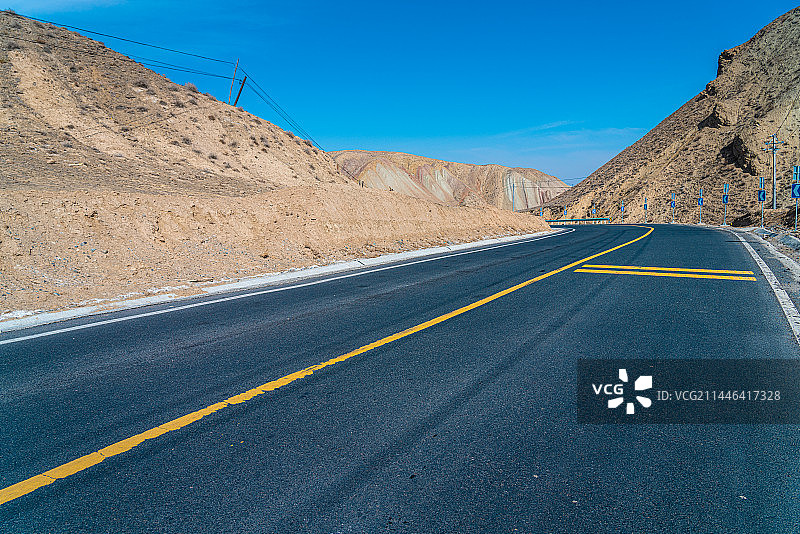 独山子大峡谷   丹霞   s101公路 硫磺沟图片素材