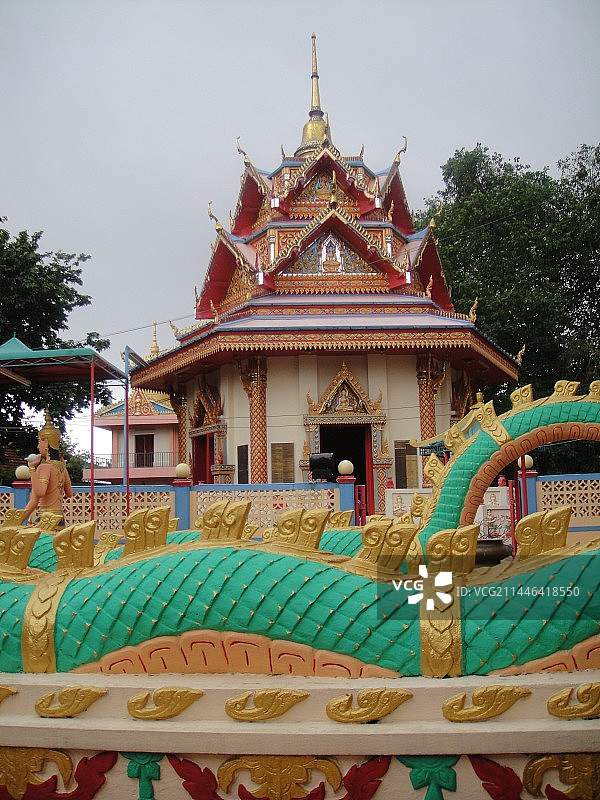 泰国槟城卧佛寺图片素材