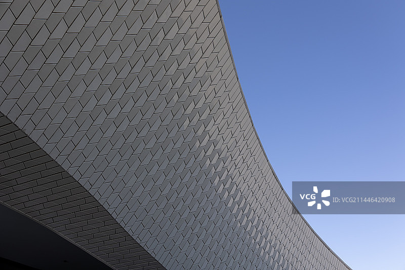 里斯本MAAT博物馆陶瓷立面参数化设计曲线形体海边公共图片素材