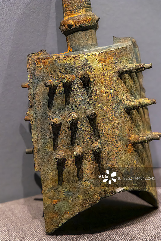 武汉博物馆西周甬钟图片素材