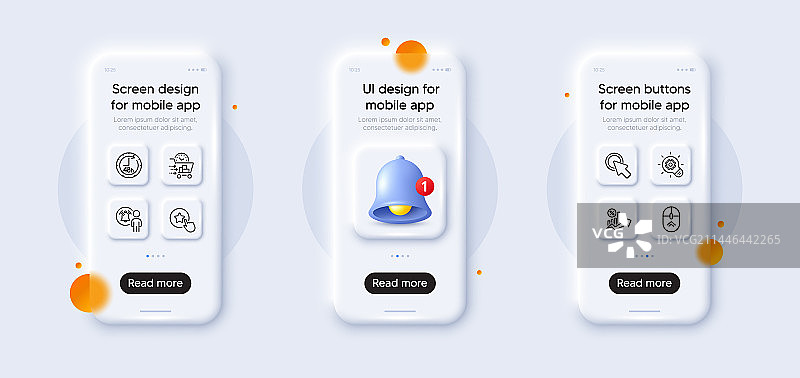 48小时食品配送和用户通知图片素材