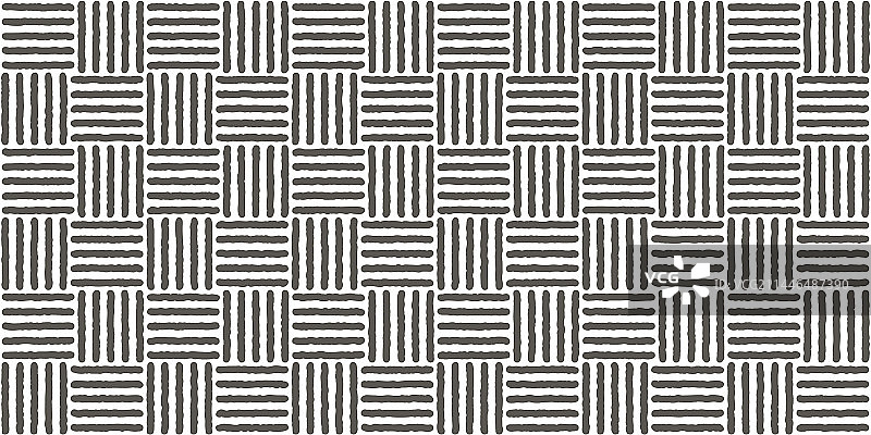 白色粗糙黑色篮纹无缝图案图片素材