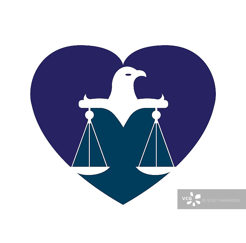 法律公正logo设计模板图片素材