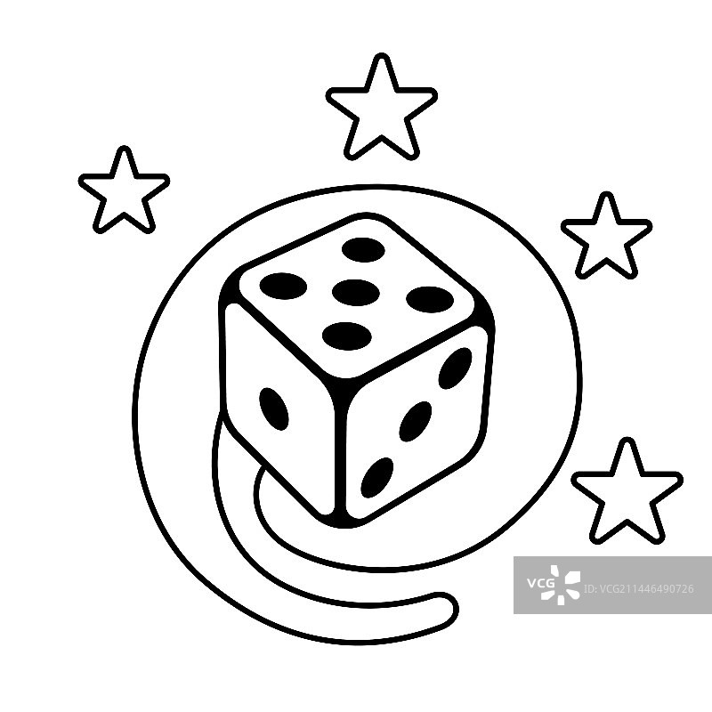 掷骰子游戏图像图片素材