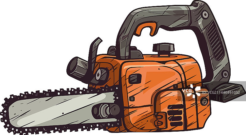 链锯机械设计图片素材