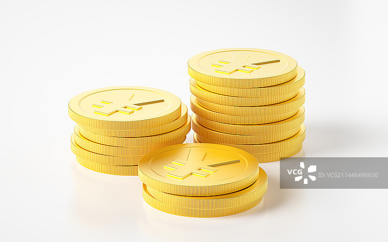3d图形立体金币钱币素材图片素材