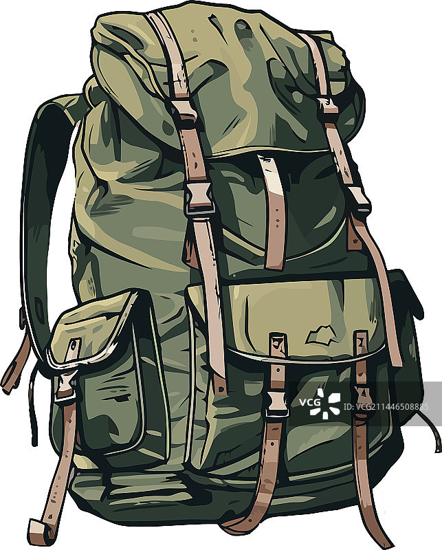 设备用双肩包图片素材