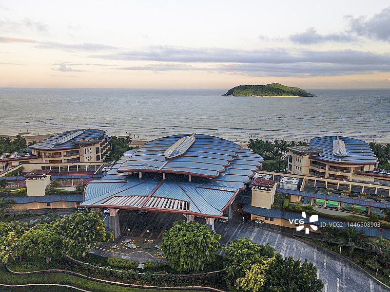 遥望海岛图片素材