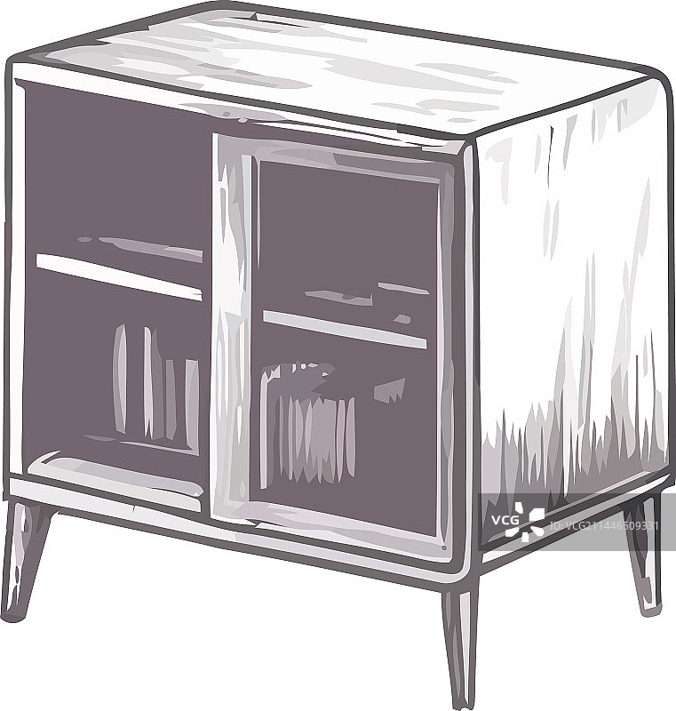 现代卧室书架图片素材