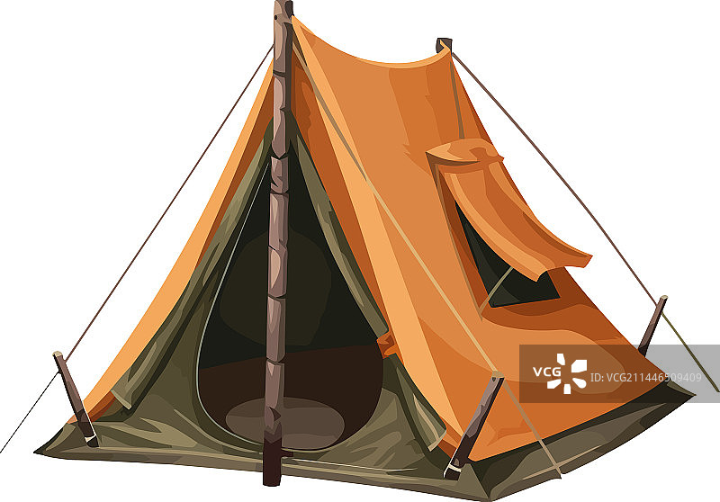 露营帐篷设计图片素材