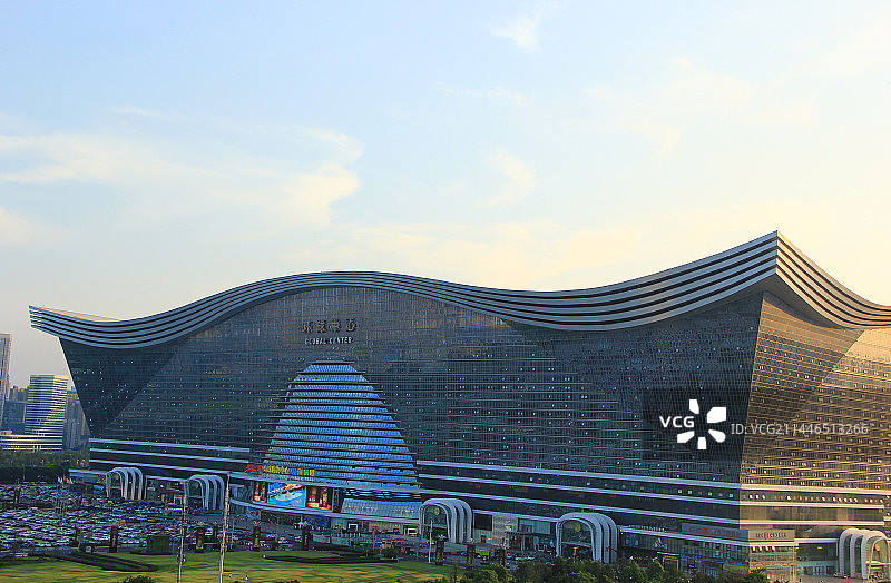 成都环球中心建筑图片素材