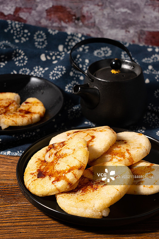 红糖糍粑图片素材