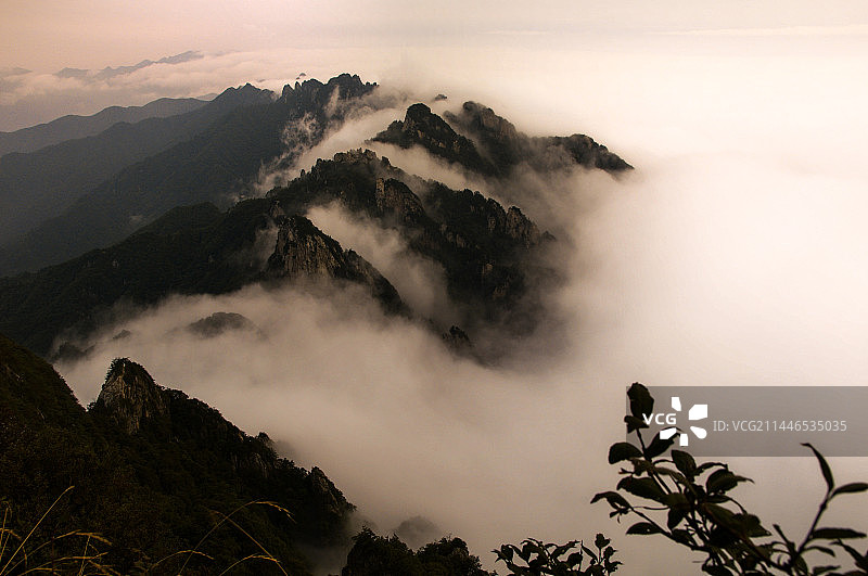 河南省洛阳市栾川县老君山风景区图片素材