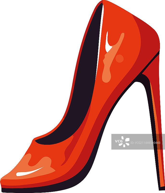 时尚女士高跟鞋图片素材