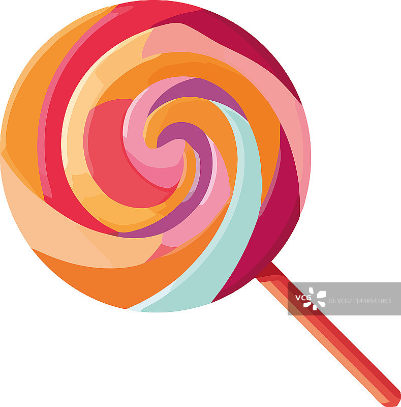 彩色糖果螺旋图片素材