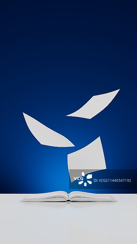 桌子上的书本图片素材