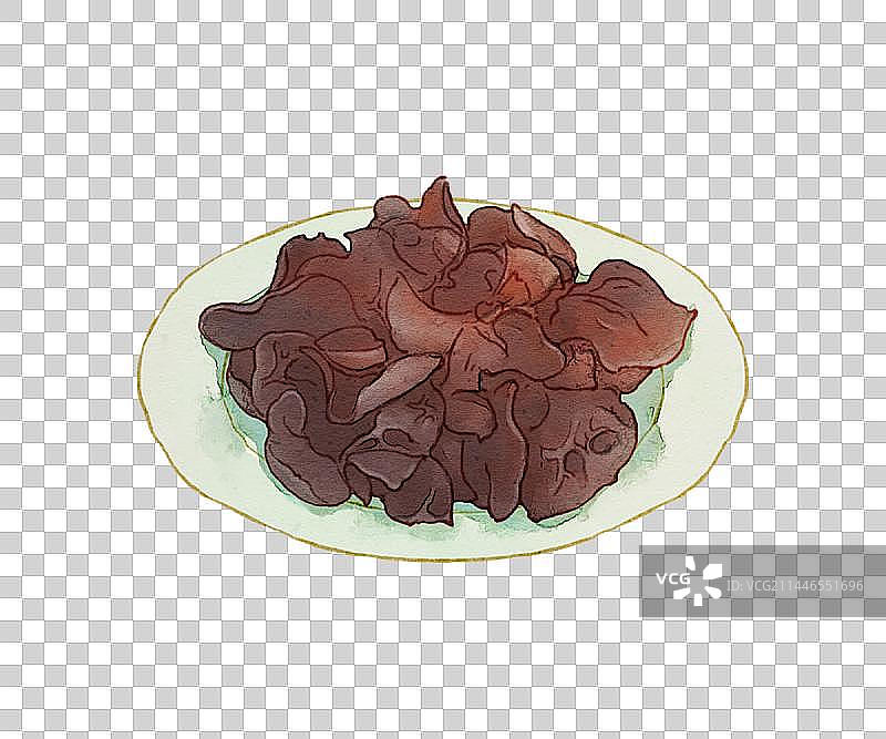 火锅菜单系列木耳图片素材