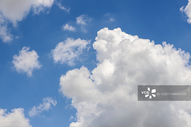 夏天的云图片素材