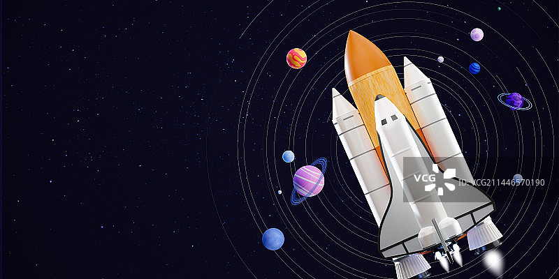 3D卡通简约风格航空飞机主题插画图片素材