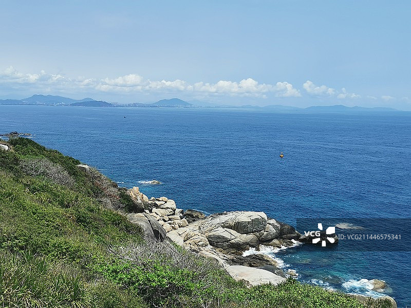 蜈支洲岛 金龟探海图片素材