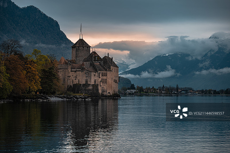 西庸古堡图片素材