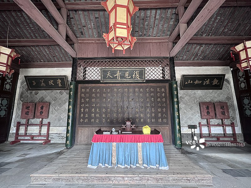 淮安府署后堂场景图片素材