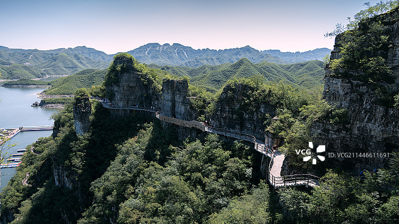 易水湖的夏天图片素材