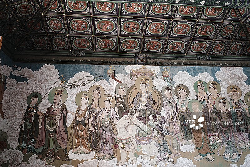 山西大同｜善化古寺图片素材