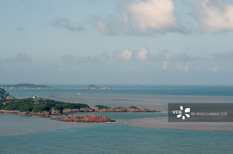 舟山朱家尖大青山风光图片素材